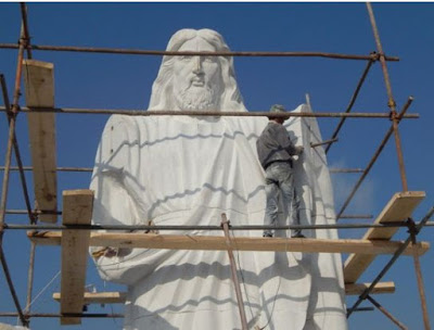 Photos of The Tallest Jesus Christ Statue In Nigeria, And In Africa